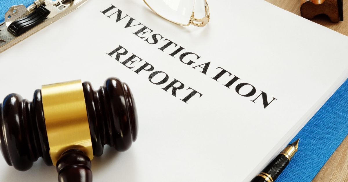 relazione investigativa